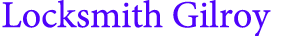 locksmith gilroy logo